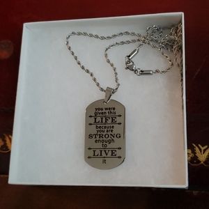 YOU WERE GIVEN THIS LIFE...